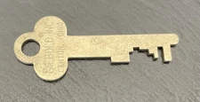 Diebold Inc Vintage Security Deposit Box Key Canton Ohio