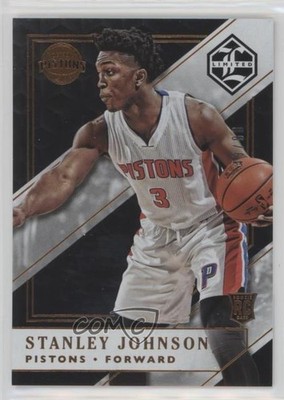 2015-16 Panini Limited 49/80 Stanley Johnson #167 Rookie RC fm0