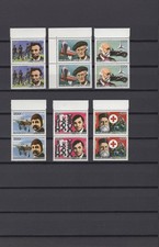 Central African Republic 694-698A Mi 1075-1080 - Famous Men, Karpov Chess (1984)