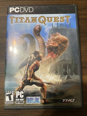 Titan Quest PC Video Game Complete with case and Manual