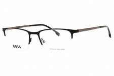 HUGO BOSS HB1187-RZZ-52 Eyeglasses Frame Size 52mm 19mm 145mm RUTHENIUM Men 716