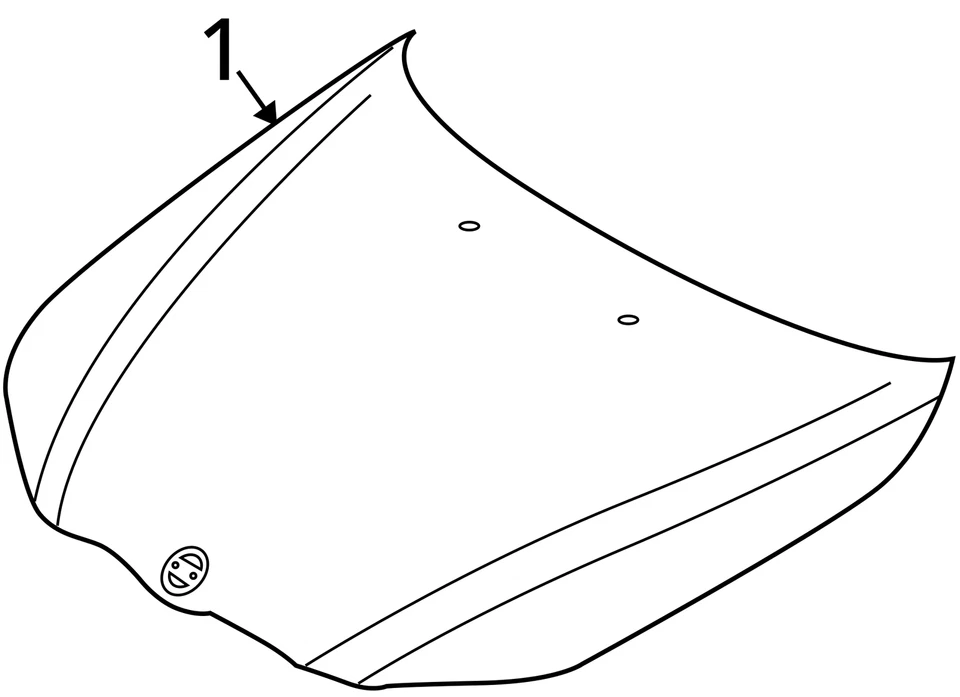 (LOCAL PICKUP ONLY) Hood Fits 06-10 BMW 550i 695402 Foto 4 de 4