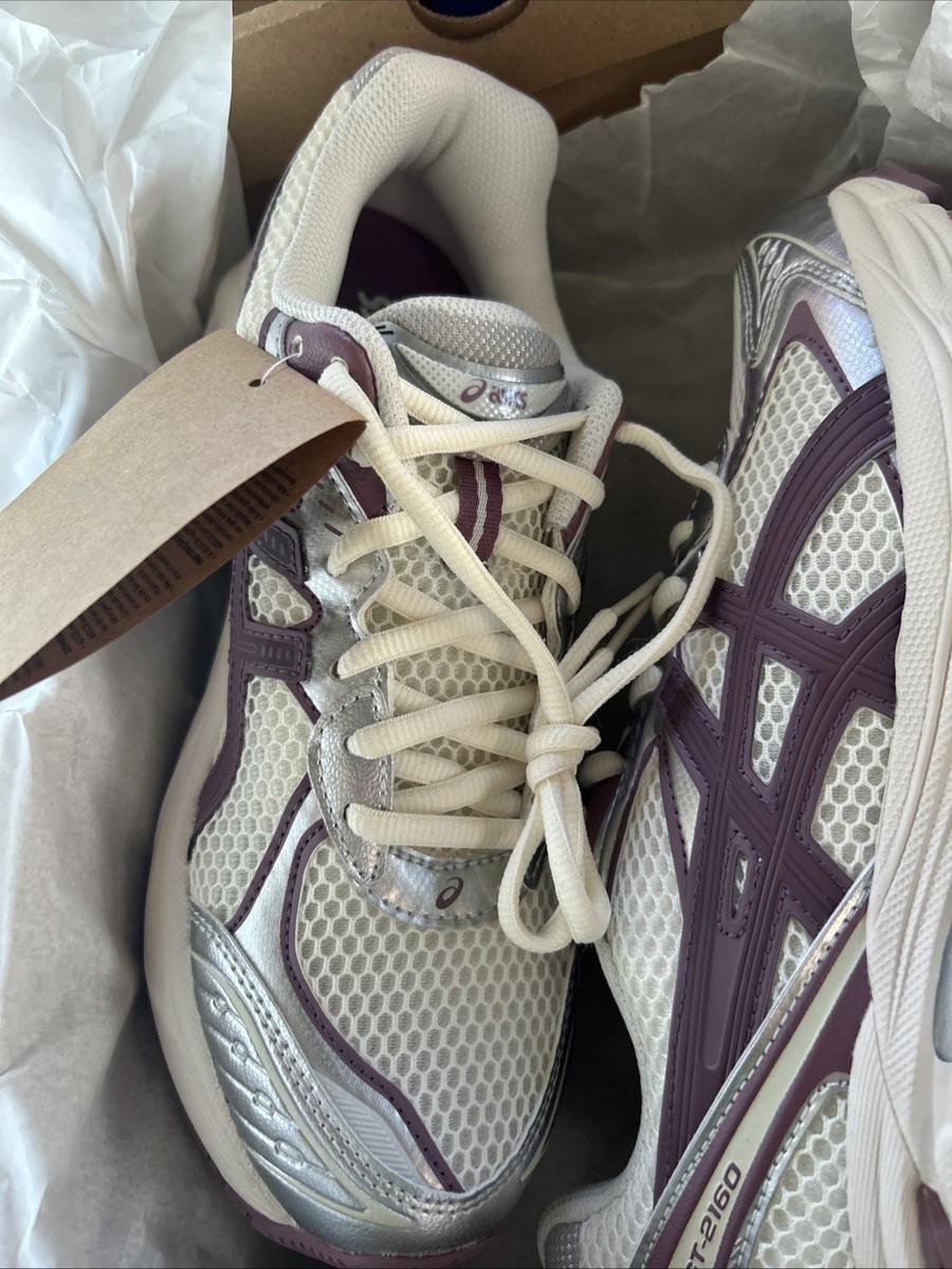 Women's ASICS GT-2160 Cream/Purple Oxide 1202A533 100. Size 8 | eBay