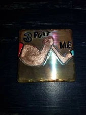 3 Putt, Me! Hand Made Hand Stamped Custom Copper Golf Ball Marker!