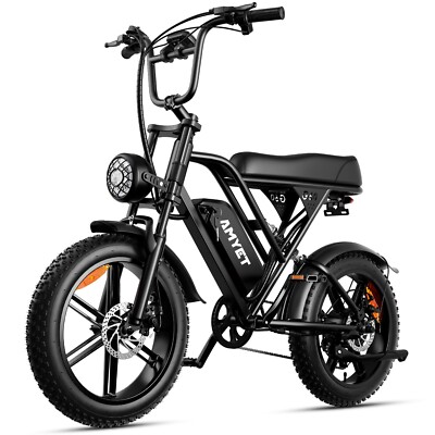 AMYET G60 1500W Dual Suspension Fat Tire AllTerrain Electric Bicycle Adult Ebike