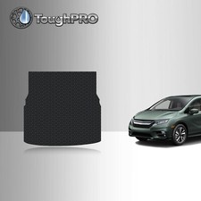 Toughpro Cargo Mat 3rd Row Down Black For Honda Odyssey All Weather 2018-2026 Toughpro Cargo Mat 3rd Row Down Black For Honda Odyssey All Weather 2018-2026