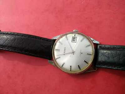 Vintage Seiko 6602-1990 Date 17J 1960s Men's Wristwatch_1425