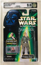 Rare Star Wars ADMIRAL MOTTI w Imperial Blaster  Commtech  1999  AFA 9.0  AFA90