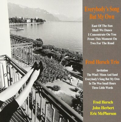 Fred Hersch Trio Jazz Piano NEW CD Everybody's Song But My Sleeve Own Paper 28