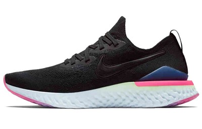 Nike Epic React Flyknit 2 Black Sapphire Hyper Pink-BQ8928-003