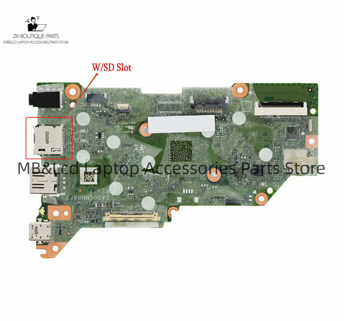 HP Chromebook 11MK G9 EE Motherboard 4GB 32GB MT8183 W/SD Slot