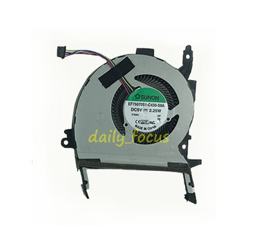 New CPU Cooling Fan For ASUS X456URK A556U R457U VM591U V556U K556U