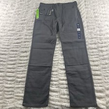 US POLO ASSN. Boys Size 18 Dark Gray 5 Pocket Jeans Brand New, Reinforced Knee