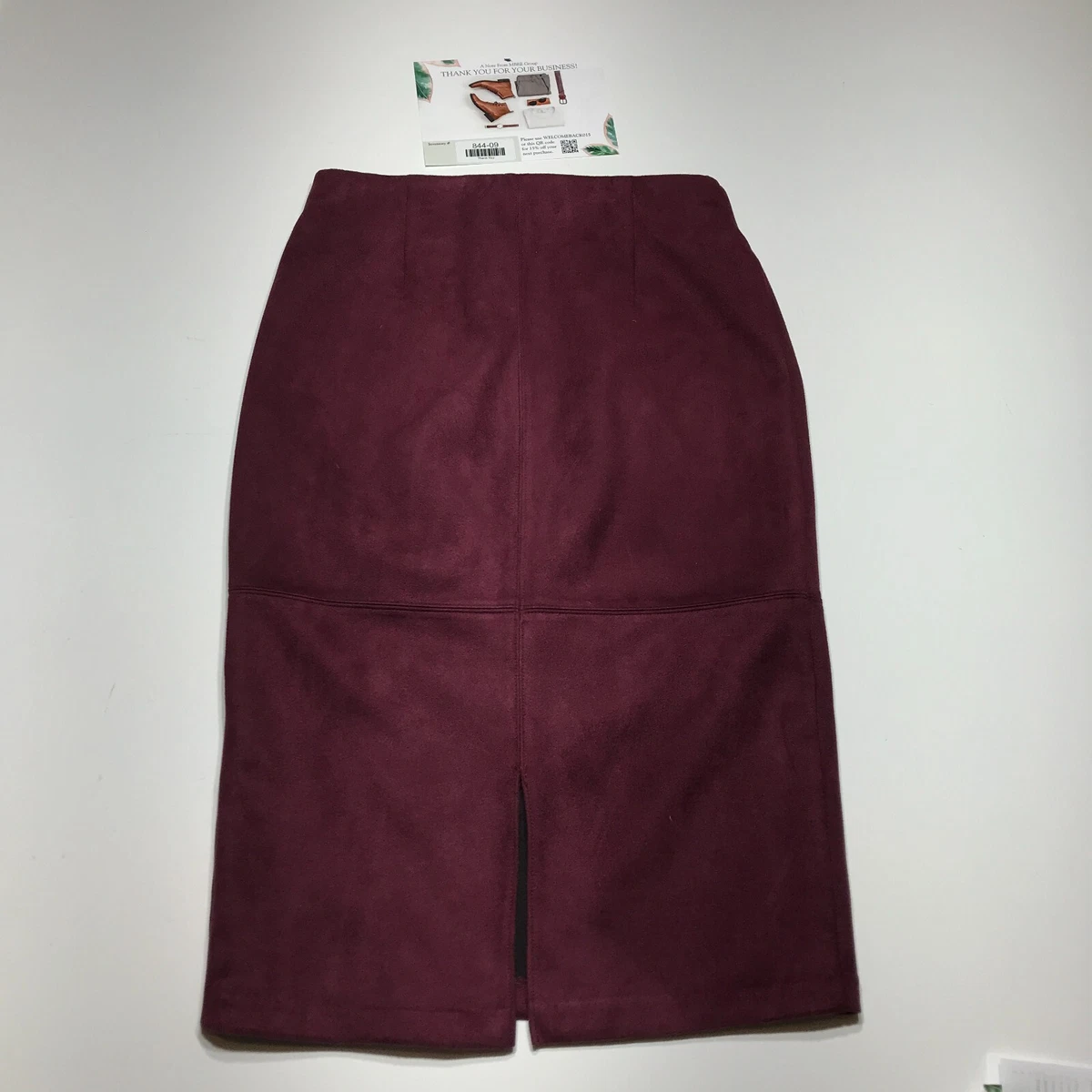 Marc new york 2025 faux suede skirt