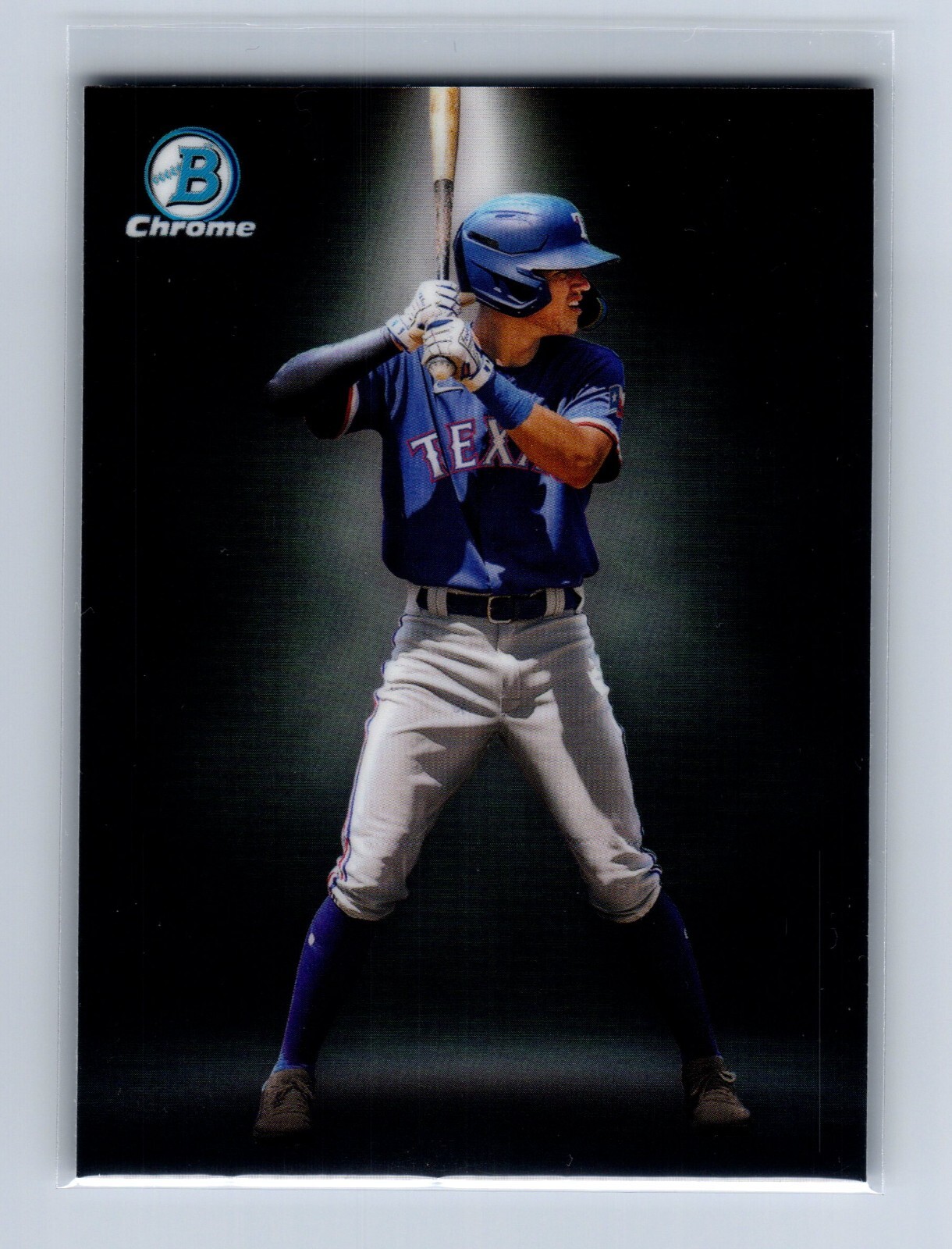 ANTHONY GUTIERREZ 2023 Bowman Chrome Spotlight No. BS-19 TEXAS RANGERS