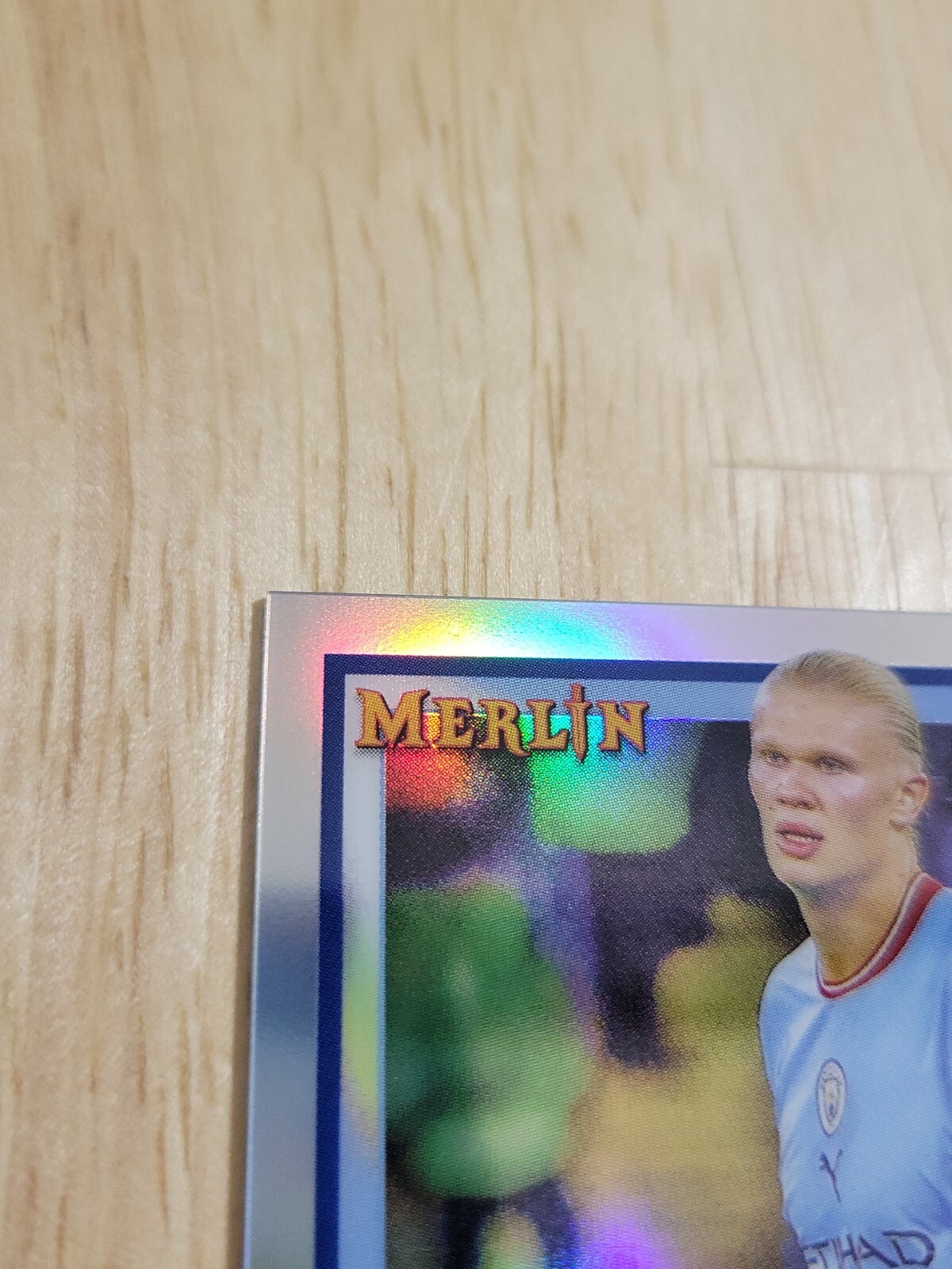 2022-23 Topps Merlin Chrome UEFA ERLING HAALAND Refractor #92 Manchester City SP