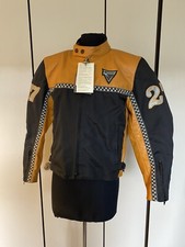 Neu! Harro Motorradjacke Racer Größe 38 Lederjacke Retro Vintage 70er Jahre