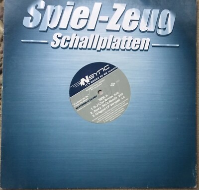 12'' EU**NSYNC - IT'S GONNA BE ME (REMIXES) - Promo Maxi