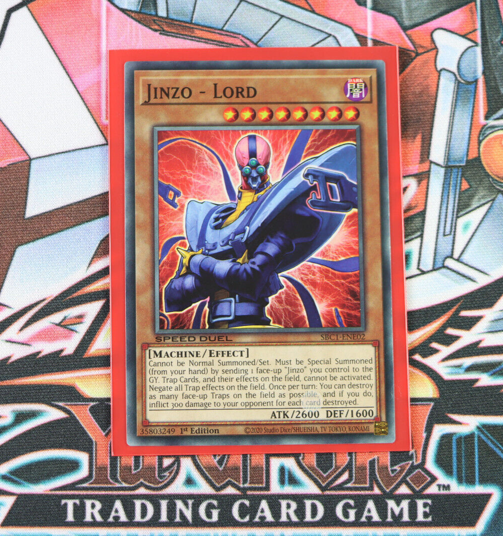 YuGiOh Jinzo - Lord SBC1-ENE02 1st Edition Common | eBay