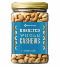 Member's Mark Unsalted Whole Cashews - 33 oz.