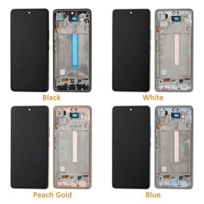 OLED Display LCD Touch Screen Digitizer Frame For Samsung Galaxy A53 5G SM-A536