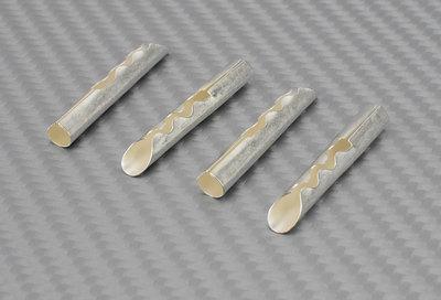 Nerve Audio Silver Ultra Low Mass BFA Banana Z-plug Connector DIY Set of 4 Plugs