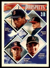 Lot Of 700 1994 Topps Baseball Ortiz, Bell, Giambi, Arias Prospects Card # 389