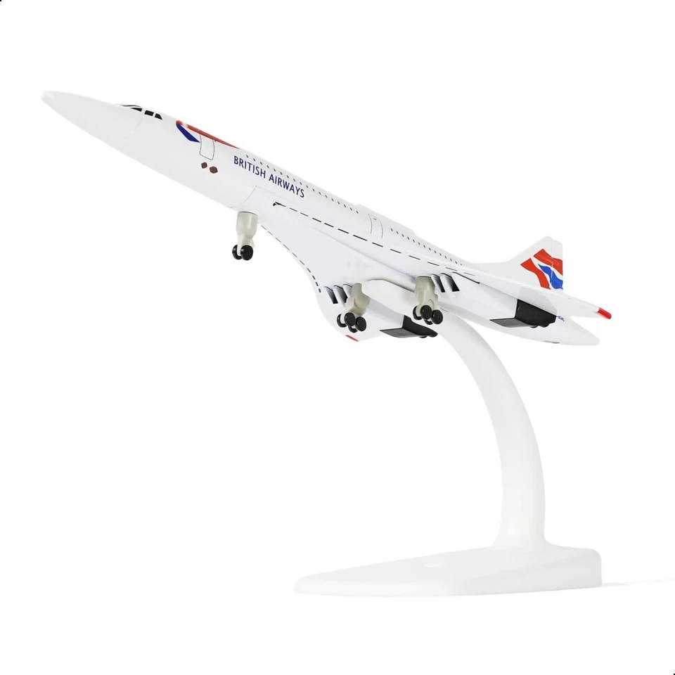1/300 Scale Concorde for British Diecast Metal Airplane Model - Image 4 of 4