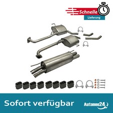 Auspuffanlage ab Kat Opel Omega B 3.0 V6 211PS ab. 1994-, Auspuff