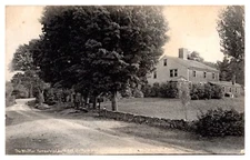Early 1900's The Whittier Homestead, Built 1689, Haverhill, MA Postcard