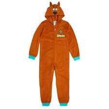 Scooby Doo Hooded Character Pajama Blanket Sleeper Size Small 6/7 NEW