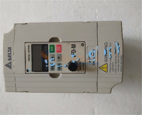 1PC USED Delta inverter VFD007M21A 0.75KW 220V in good condition - Picture 6 of 7
