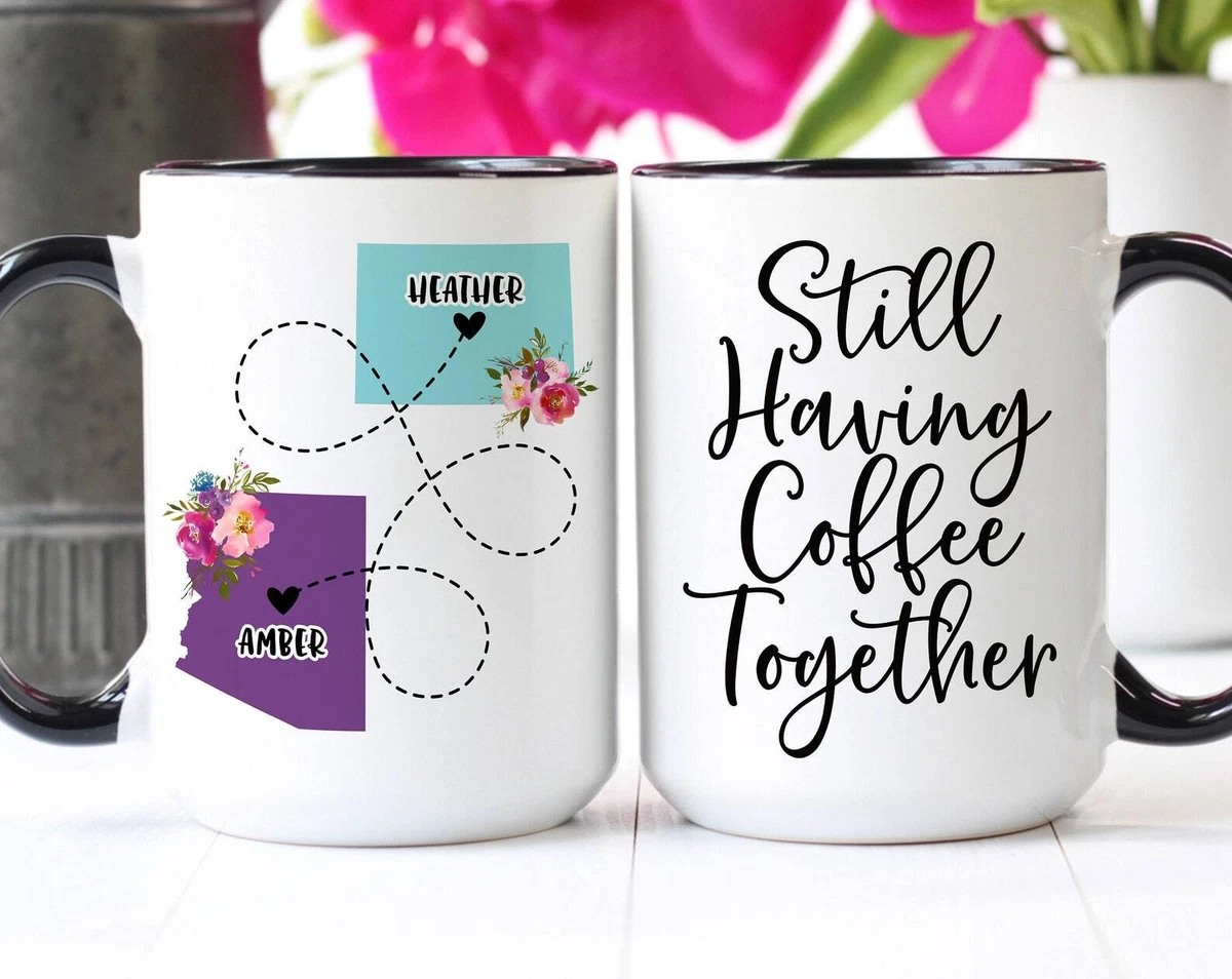 Long distance on sale state coffee mug