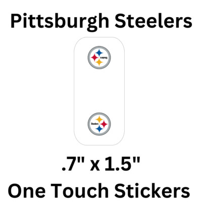 NFL One Touch Stickers - 45 Stickers - Premium Vinyl - Pick Your Team