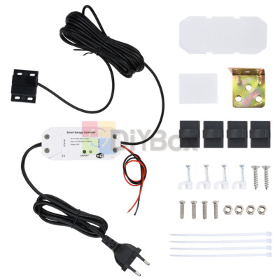 WIFI Smart Home Garage Door Controller Wireless APP Remote Control Timer EU Plug