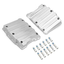 Gauge engine Rocker Box top cover For Harley twin cam CHROMED Street Glide  