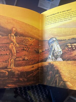 Vintage Star Wars Question and Answer Book About Space ~ 1979 1st
