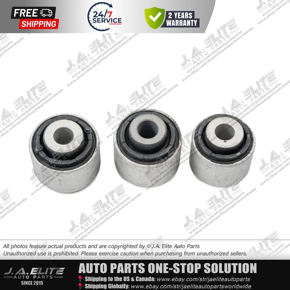 3pcs Track Control Arm Bushing for Bentley Continental GT, Flying Spur - Imagem 4 de 4