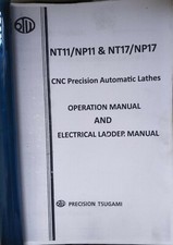 MANUAL DE OPERACIÓN Y ESCALERA ELÉCTRICA TSUGAMI NT11/NP11 Y NT17/NP17