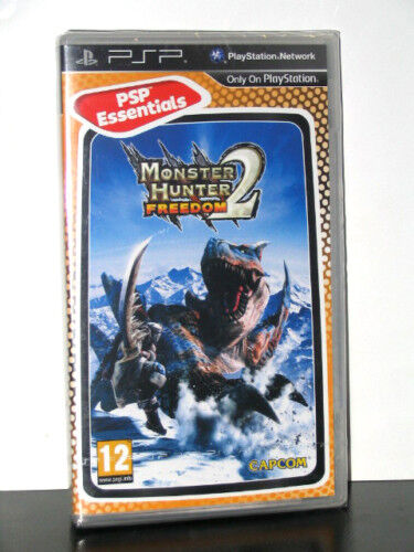 MONSTER HUNTER FREEDOM 2  PSP NUOVO UK ED. ESSENTIALS - Afbeelding 1 van 1