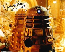 NICHOLAS PEGG - Dalek Operator - Doctor Who GENUINE SIGNED AUTOGRAPH