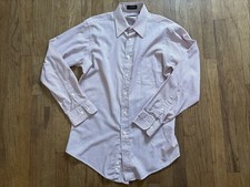 vtg christian dior monsieur Shirt Le Chemise USA Red Striped Men s 15-33