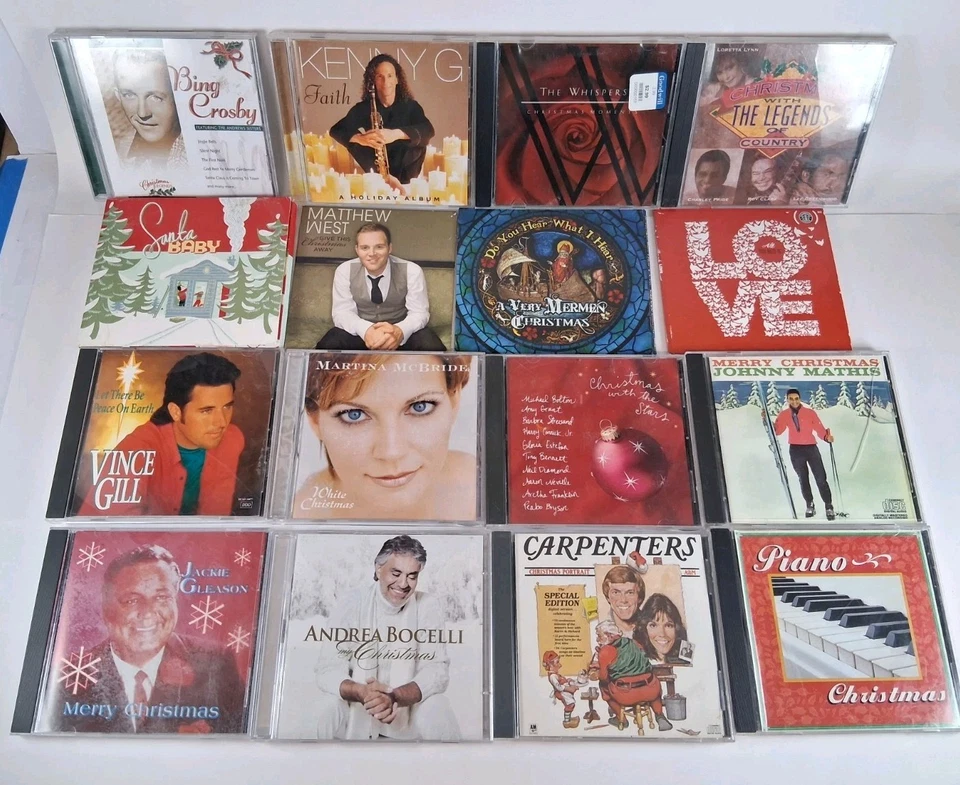 CHRISTMAS Music CD Album Lot NEW & Used Pop Country Soul R&B Jazz & More! Foto 4 de 4