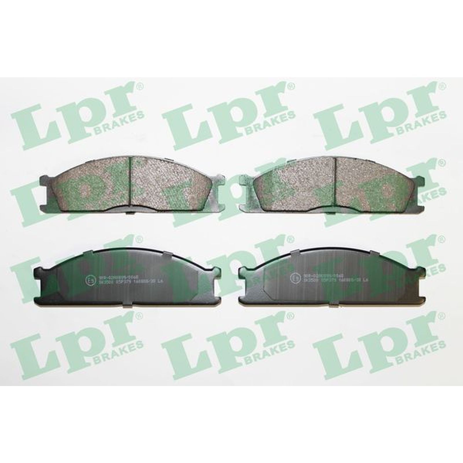 1x ORIGINAL® Lpr Bremsbelagsatz, Scheibenbremse Vorne für Ford MAVERICK Nissan