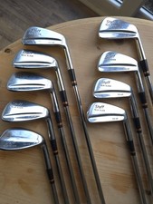 Wilson Staff Tour Blade FG-49 Iron Set 3–9 + P + S, Steel Shafts  Tour Tech Grip