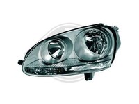 Scheinwerfer Links FüR Golf 5 2003-2005 Dunkelgrau