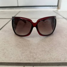 Vintage Gucci GG 2961/S Burgundy Red Oversized Sunglasses 63x14 Made in Italy