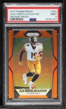 2017 Panini Prizm Rookies Orange /275 JuJu Smith-Schuster PSA 9 MINT Rookie RC