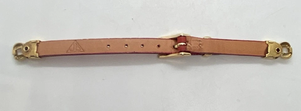 Винтажный новый из старых запасов JB чемпион женщины тонкий красный часы группы SERENATA французской замши кольцо конец - Изображение 2 из 4