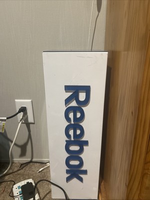 Reebok Metal Display Sign